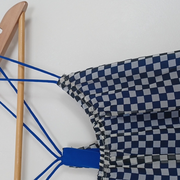 ✨3/$25✨W11 by Walter Baker Sheer Check Cami - S - Picture 3 of 9